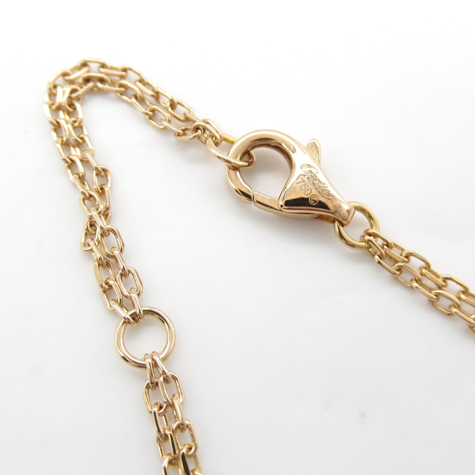 Cartier Cartier Love Necklace Pink Sapphire Diamond K18Pg (Pink Gold) Size ONE SIZE - 5 Thumbnail