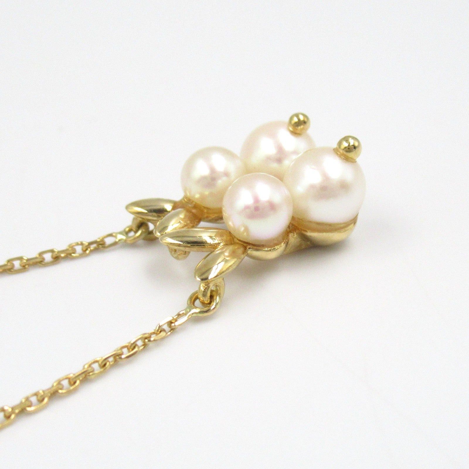 Van Cleef & Arpels Van Cleef Arpels Pearl Necklace K18Wg (White Gold) White Size ONE SIZE - 6 Thumbnail