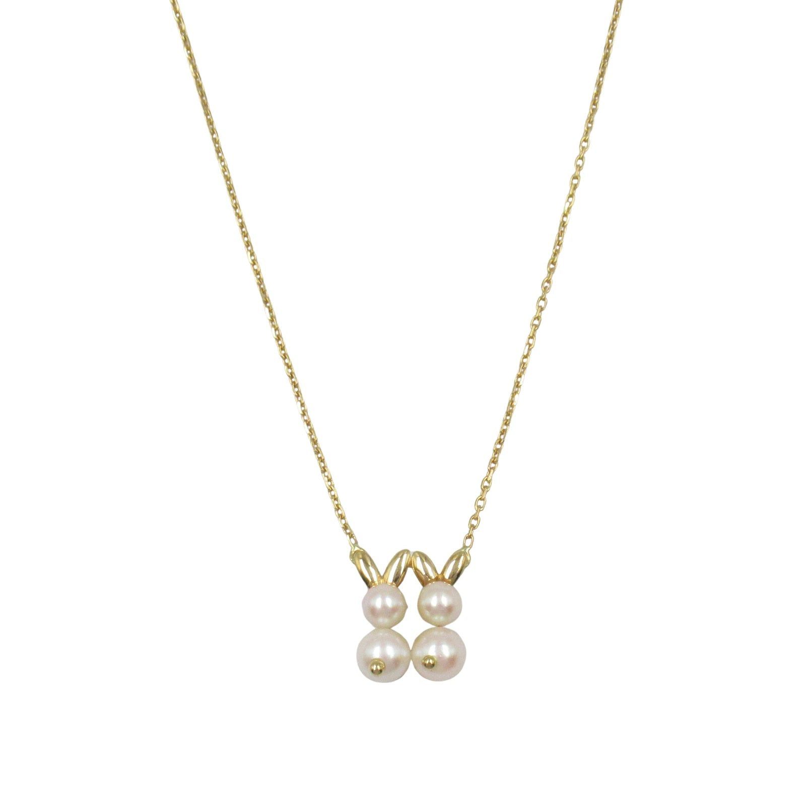 Van Cleef & Arpels Van Cleef Arpels Pearl Necklace K18Wg (White Gold) White Size ONE SIZE - 2 Thumbnail
