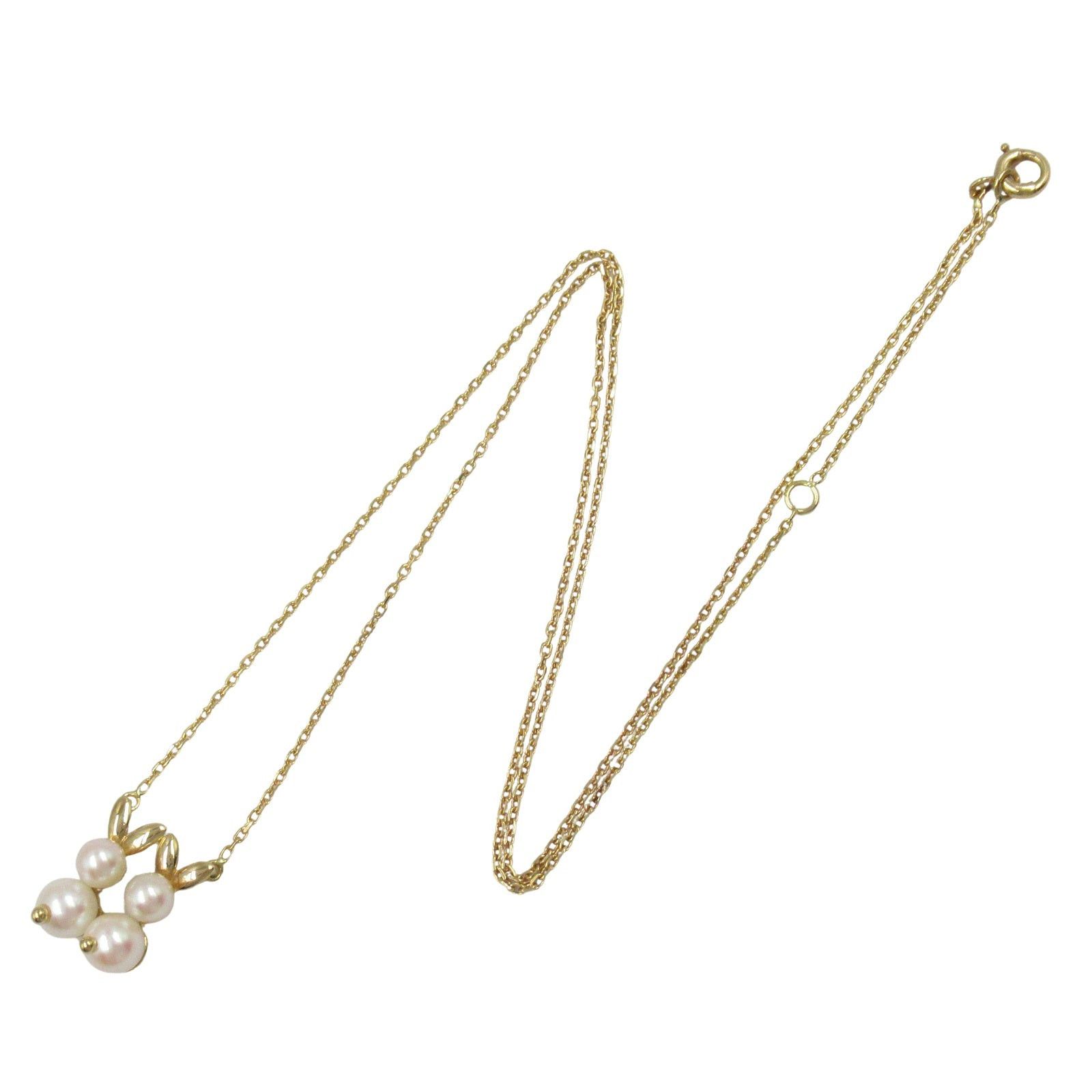 Van Cleef & Arpels Van Cleef Arpels Pearl Necklace K18Wg (White Gold) White Size ONE SIZE - 3 Thumbnail