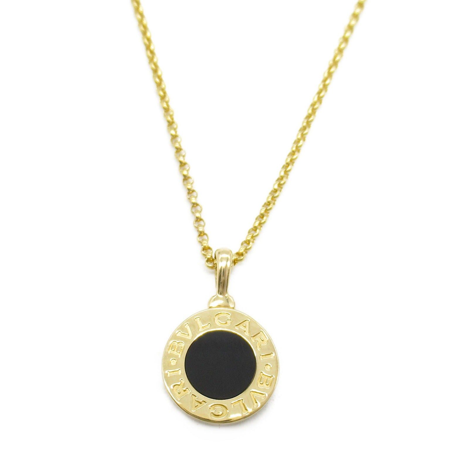 Bvlgari Bvlgari Bulgari Necklace Onyx K18 (Yellow Gold) Black Size ONE SIZE - 2 Thumbnail