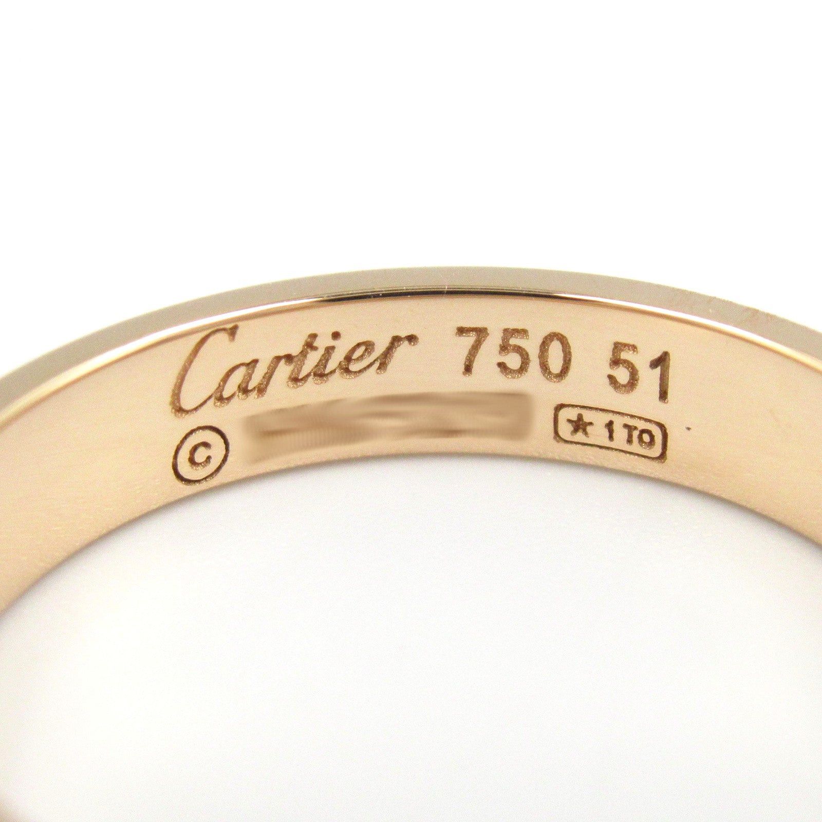 Cartier Cartier Mini Love Ring K18Pg (Pink Gold) Gold Size ONE SIZE - 4 Thumbnail