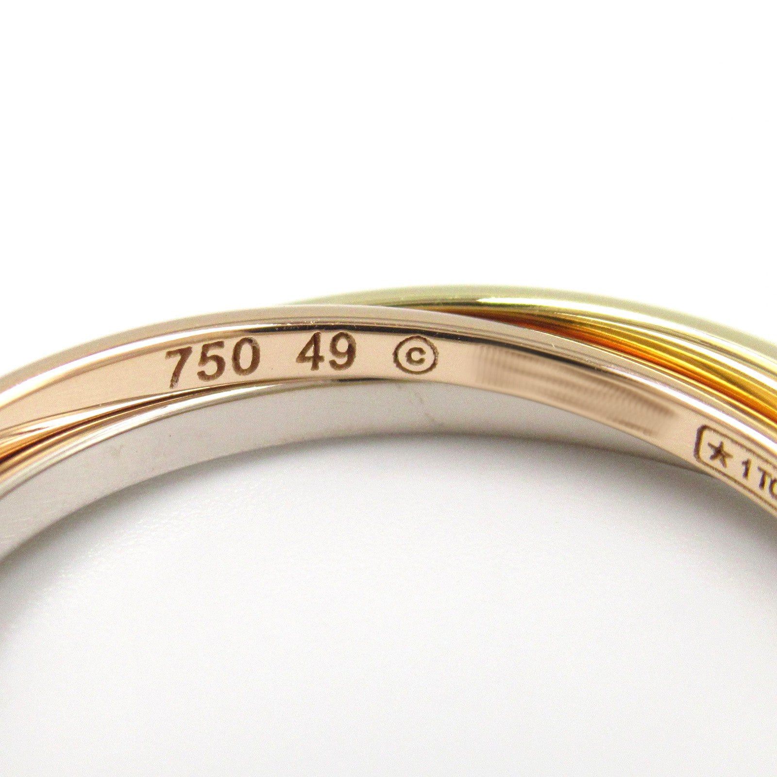 Cartier Cartier Trinity Ring Sm K18 (Yellow Gold) K18Wg (White K18Pg (Pink Gold Size ONE SIZE - 3 Thumbnail
