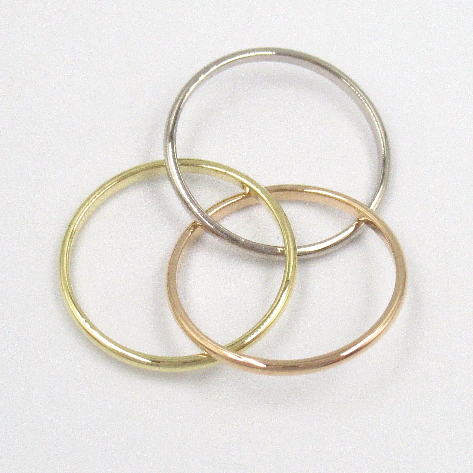 Cartier Cartier Trinity Ring Sm K18 (Yellow Gold) K18Wg (White K18Pg (Pink Gold Size ONE SIZE - 4 Thumbnail