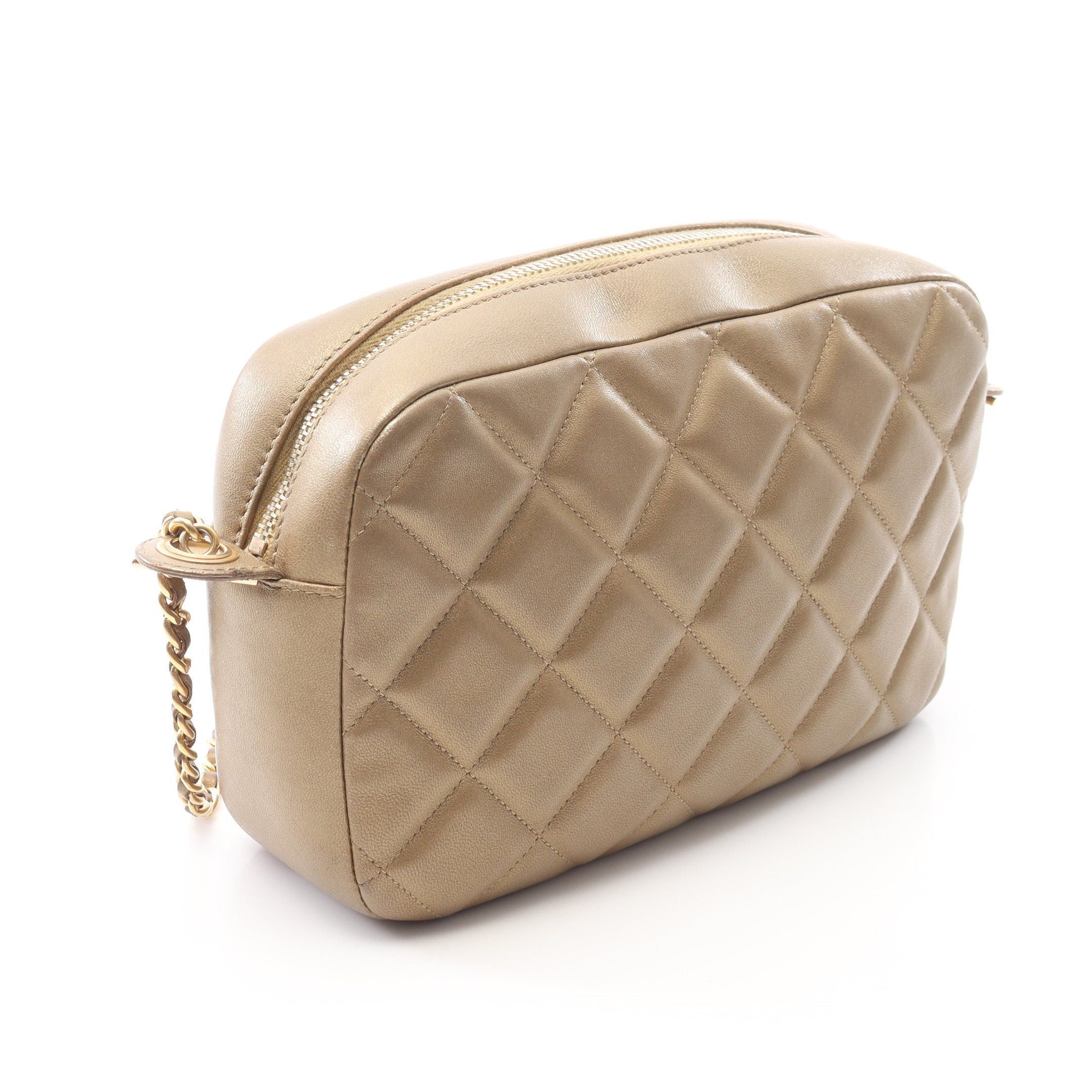 Chanel Chanel Matelasse Camera Bag Chain Shoulder Lambskin Gold Hardware Size ONE SIZE - 2 Thumbnail
