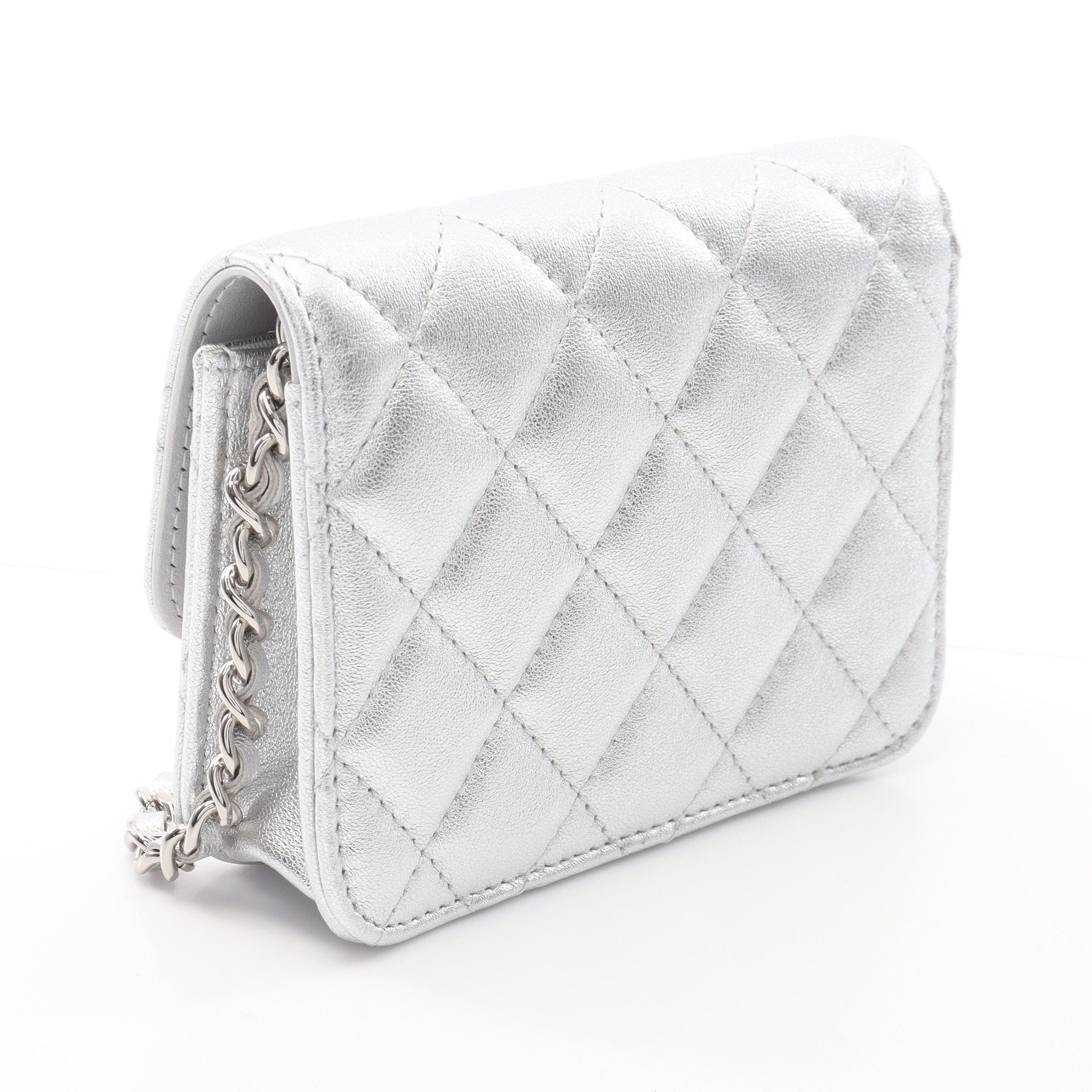 Chanel Chanel Matelasse Star Motif Chain Shoulder Bag Lambskin Silver Hardware Size ONE SIZE - 2 Thumbnail
