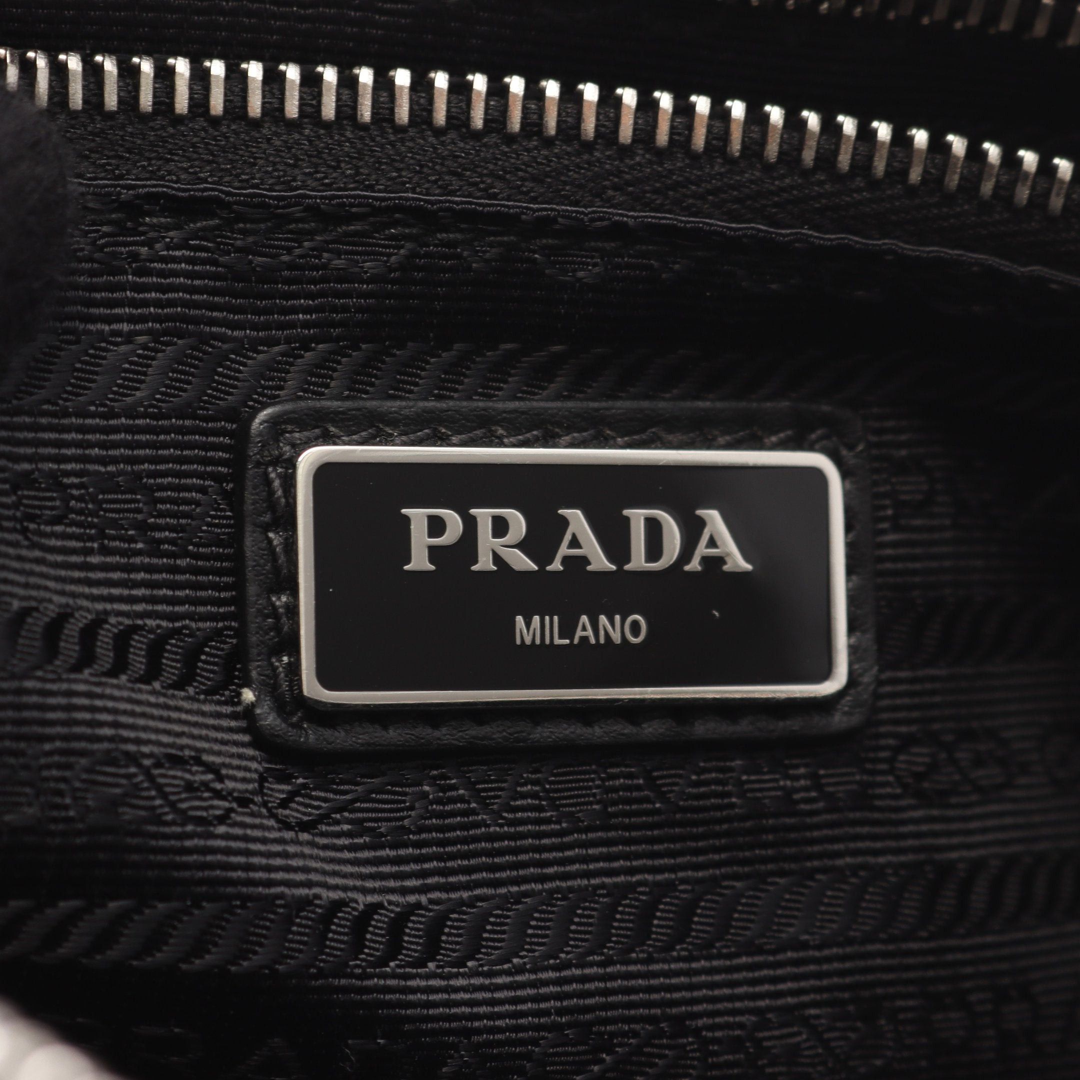 Prada Prada Marsupio Saffiano Travel Body Bag Waist Leather Black Size ONE SIZE - 4 Thumbnail