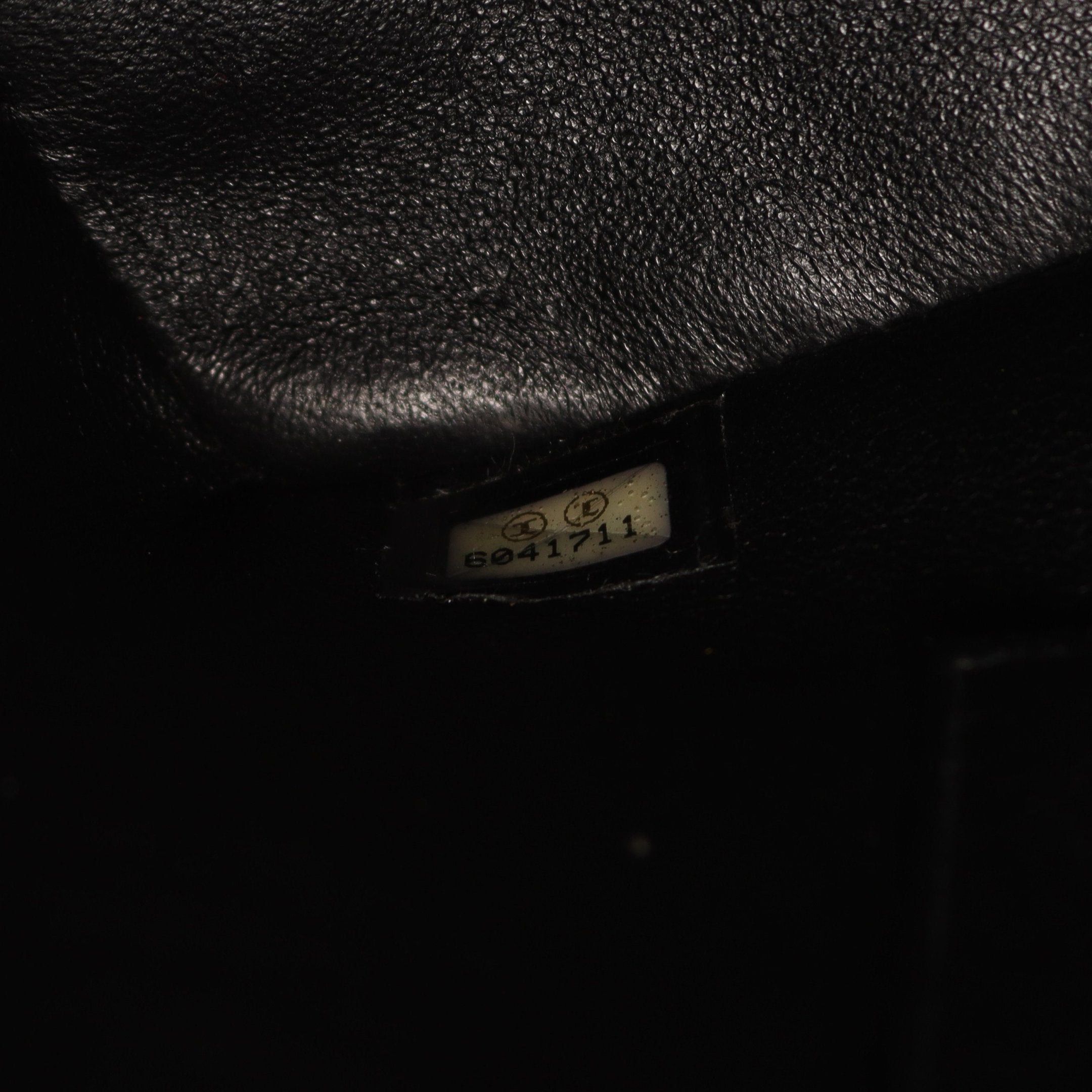 Chanel Chanel Reissue Tote Handbag Bag Caviar Skin Black Silver Hardware Size ONE SIZE - 5 Thumbnail