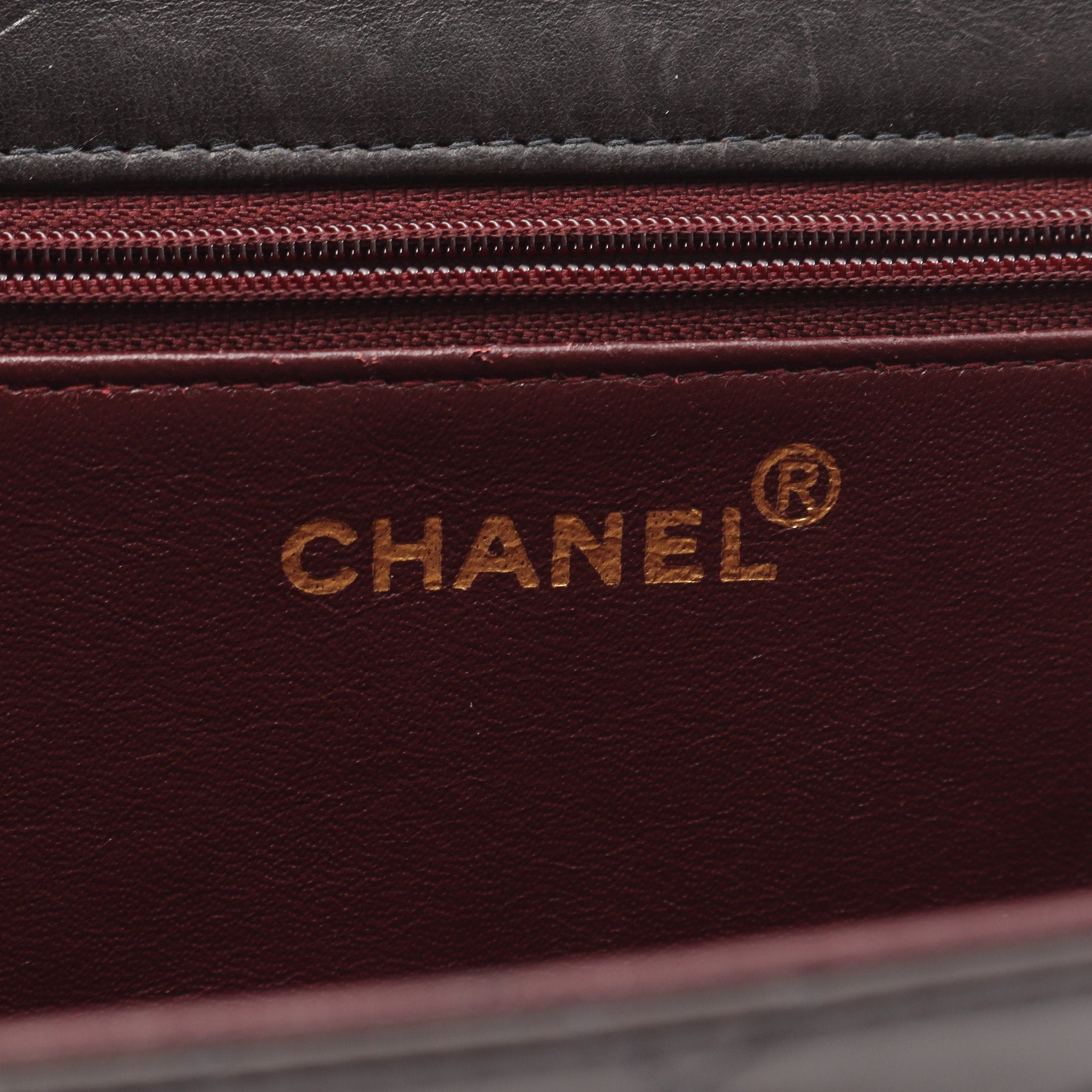 Chanel Chanel Matelasse Single Flap Chain Shoulder Bag Lambskin Black Gold Hardware Push Lock Size ONE SIZE - 4 Thumbnail