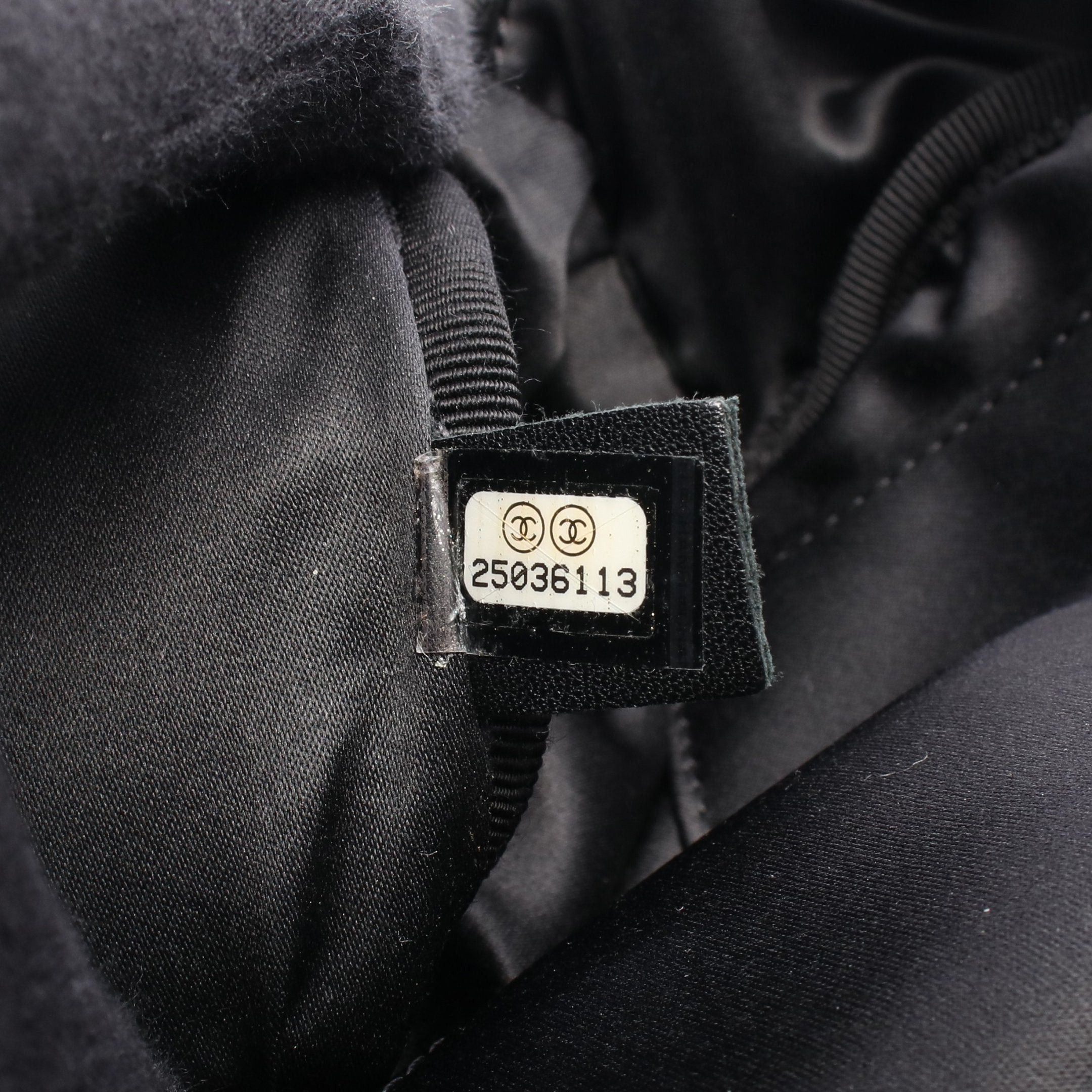 Chanel Chanel Matelasse Backpack Rucksack Nylon Tweed Leather Black Multicolor Silver Hardware Size ONE SIZE - 5 Thumbnail