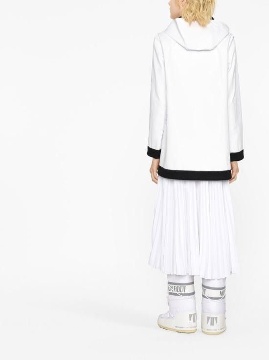 Fay FAY Women Coats NAW15453020 SHA0001 White Size S / US 4 / IT 40 - 2 Thumbnail