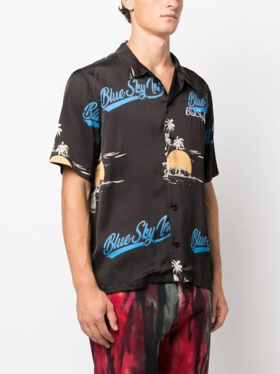 Blue Sky Inn BLUE SKY INN Men T-Shirts BS2303SH047 ISLAND Black Size US S / EU 44-46 / 1 - 4 Thumbnail