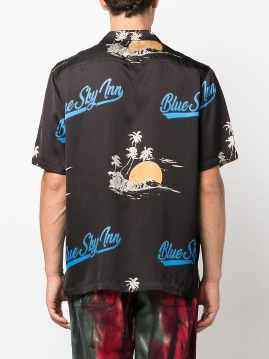 Blue Sky Inn BLUE SKY INN Men T-Shirts BS2303SH047 ISLAND Black Size US S / EU 44-46 / 1 - 3 Thumbnail