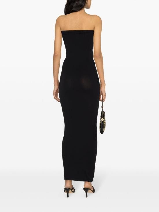 Wolford WOLFORD Women Long Skirts 50795 7005 Black Size S / US 4 / IT 40 - 3 Thumbnail