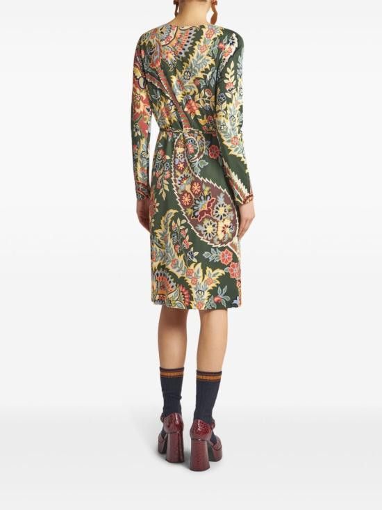 Etro ETRO Women Short Skirts WRHA0162 99IA423X0892 Green Size S / US 4 / IT 40 - 4 Thumbnail