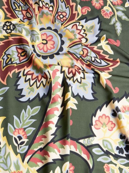 Etro ETRO Women Short Skirts WRHA0162 99IA423X0892 Green Size S / US 4 / IT 40 - 6 Thumbnail