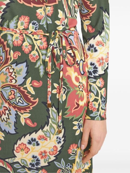 Etro ETRO Women Short Skirts WRHA0162 99IA423X0892 Green Size S / US 4 / IT 40 - 3 Thumbnail