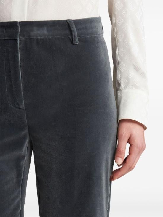 Etro ETRO Women Straight Pants WREA0033 99TCE01B6214 Blue Size 30" / US 8 / IT 44 - 2 Thumbnail