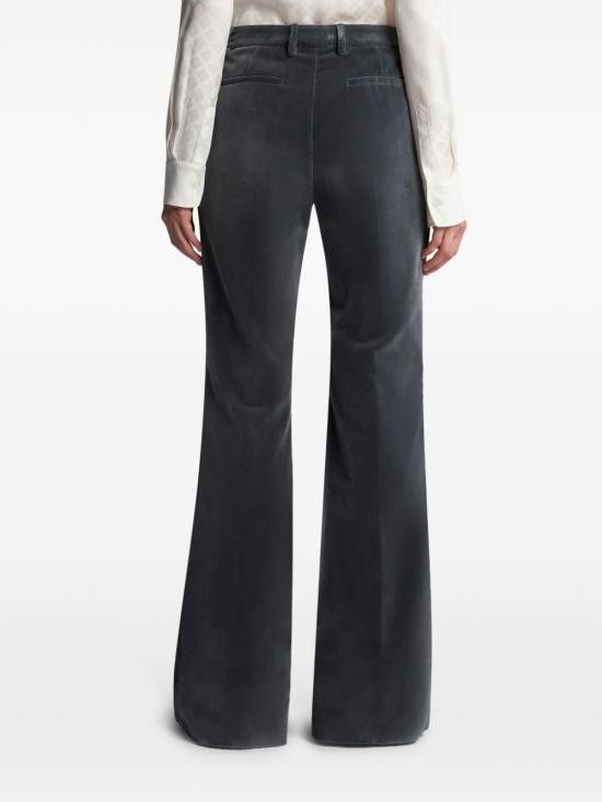 Etro ETRO Women Straight Pants WREA0033 99TCE01B6214 Blue Size 30" / US 8 / IT 44 - 3 Thumbnail