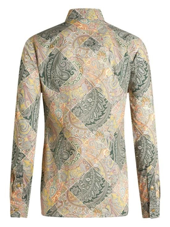 Etro ETRO Women Shirts WRIA0020 99SAEB0X0843 Yellow Size M / US 6-8 / IT 42-44 - 2 Thumbnail