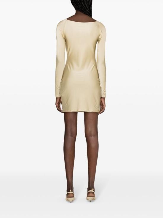 Coperni COPERNI Women Short Skirts COPJS18 545BEIGE Beige Size L / US 10 / IT 46 - 3 Thumbnail