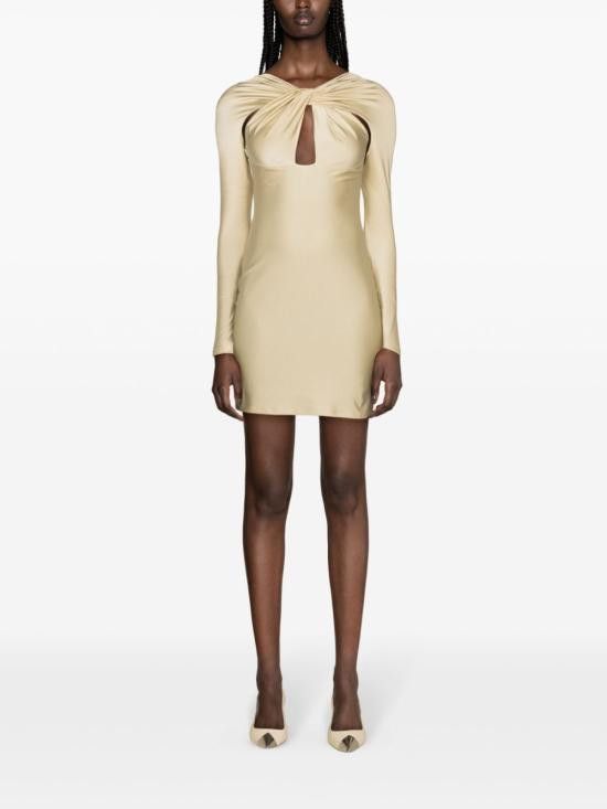 Coperni COPERNI Women Short Skirts COPJS18 545BEIGE Beige Size L / US 10 / IT 46 - 4 Thumbnail