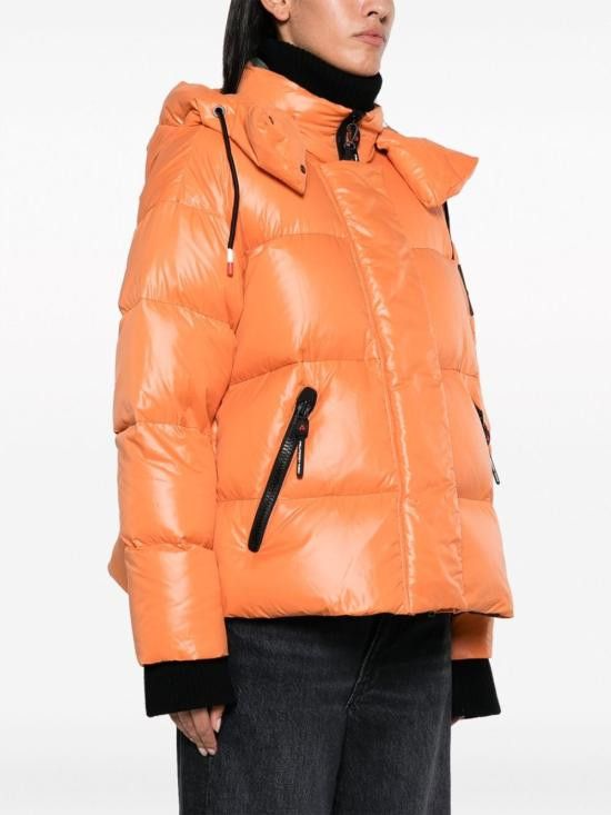 Peuterey PEUTEREY Women Bubble Jackets PED492601181855 KASHA122VK Orange Size XS / US 0-2 / IT 36-38 - 4 Thumbnail
