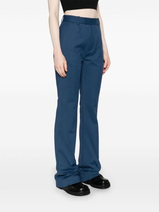 Vivienne Westwood VIVIENNE WESTWOOD Women Straight Pants 1F010008 W00R8K414 Blue Size 27" / US 4 / IT 40 - 3 Thumbnail