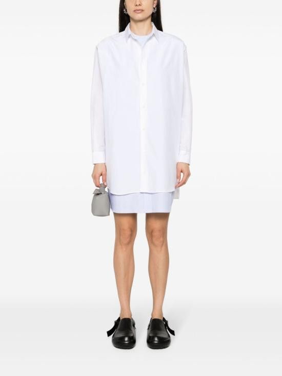 Loewe LOEWE Women Short Skirts S359Y09XD9 8794 White Size XS / US 0-2 / IT 36-38 - 2 Thumbnail