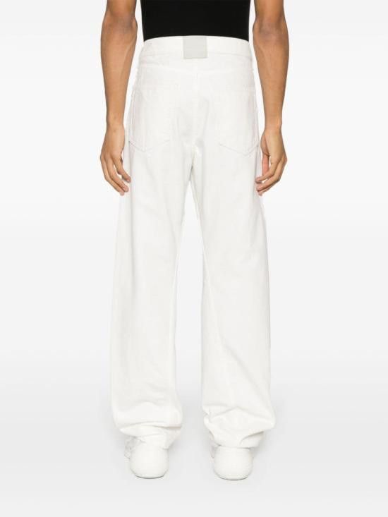 Lanvin LANVIN Men Denim Pants RMTR0051 D07601 White Size US 32 / EU 48 - 4 Thumbnail