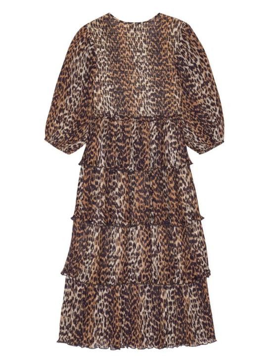 Ganni GANNI Women Short Skirts F8830 859 Brown Size XS / US 0-2 / IT 36-38 - 2 Thumbnail
