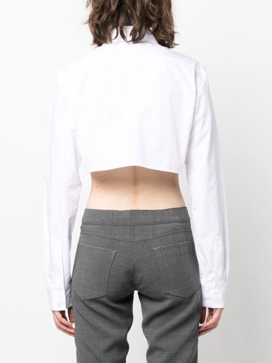 Coperni COPERNI Women Shirts COPCH27 300OPTWHT White Size XS / US 0-2 / IT 36-38 - 5 Thumbnail