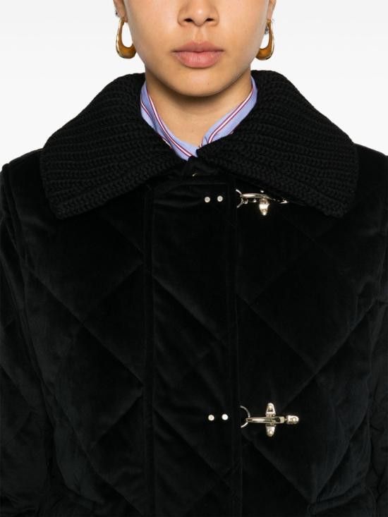 Fay FAY Women Jackets NAW22494360 WFLB999 Black Size M / US 6-8 / IT 42-44 - 2 Thumbnail