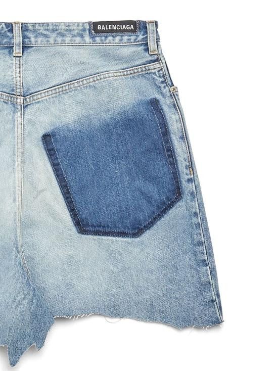 Balenciaga BALENCIAGA Women Mid Skirts 750959 TDW143341 Blue Size 26" / US 2 / IT 38 - 3 Thumbnail