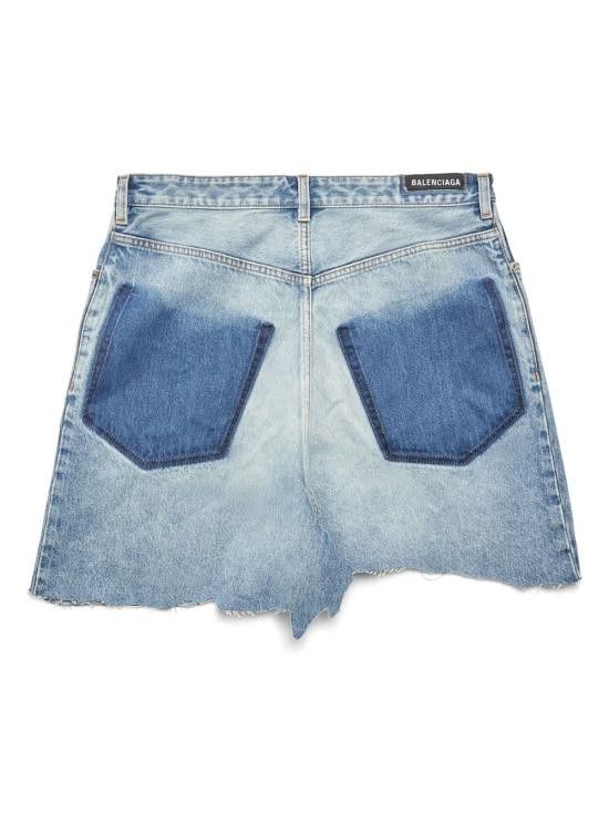 Balenciaga BALENCIAGA Women Mid Skirts 750959 TDW143341 Blue Size 26" / US 2 / IT 38 - 2 Thumbnail