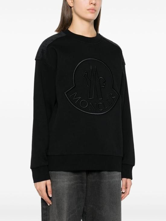 Moncler MONCLER Women Hoodies 8G00042 899U5999 Black Size XS / US 0-2 / IT 36-38 - 5 Thumbnail