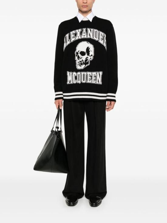 Alexander McQueen ALEXANDER MCQUEEN Men Hoodies 760760 Q1XII1011 Black Size US S / EU 44-46 / 1 - 3 Thumbnail