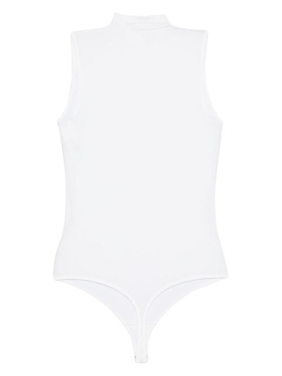 Wolford WOLFORD Women Bodysuit Tops 76071 1300 White Size M / US 6-8 / IT 42-44 - 2 Thumbnail