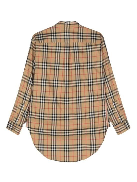 Burberry BURBERRY Women Shirts 8083146 A7028 Beige Size S / US 4 / IT 40 - 2 Thumbnail