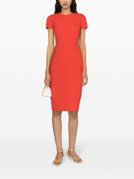 Victoria Beckham VICTORIA BECKHAM Women Short Skirts 1124WDR005232A BRIGHTRED Red Size XS / US 0-2 / IT 36-38 - 2 Thumbnail