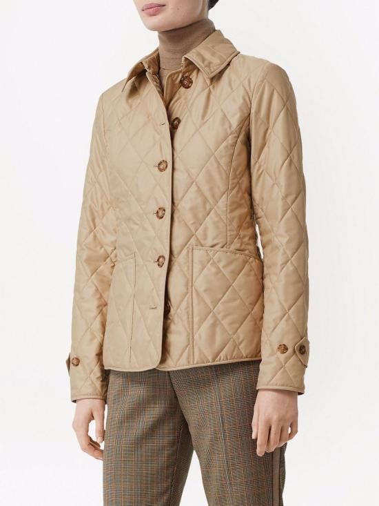 Burberry BURBERRY Women Jackets 8049868 A4170 Beige Size XS / US 0-2 / IT 36-38 - 3 Thumbnail