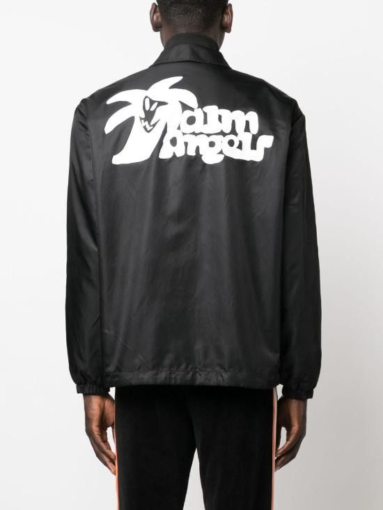 Palm Angels PALM ANGELS Men Jacket PMEM014E23FAB001 1001 Black Size US M / EU 48-50 / 2 - 4 Thumbnail