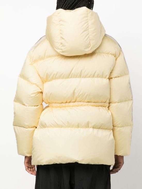 Palm Angels PALM ANGELS Women Bubble Jackets PWED020F23FAB001 0403 Beige Size XS / US 0-2 / IT 36-38 - 4 Thumbnail