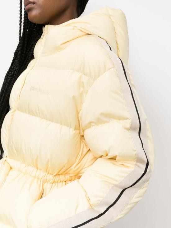 Palm Angels PALM ANGELS Women Bubble Jackets PWED020F23FAB001 0403 Beige Size XS / US 0-2 / IT 36-38 - 5 Thumbnail