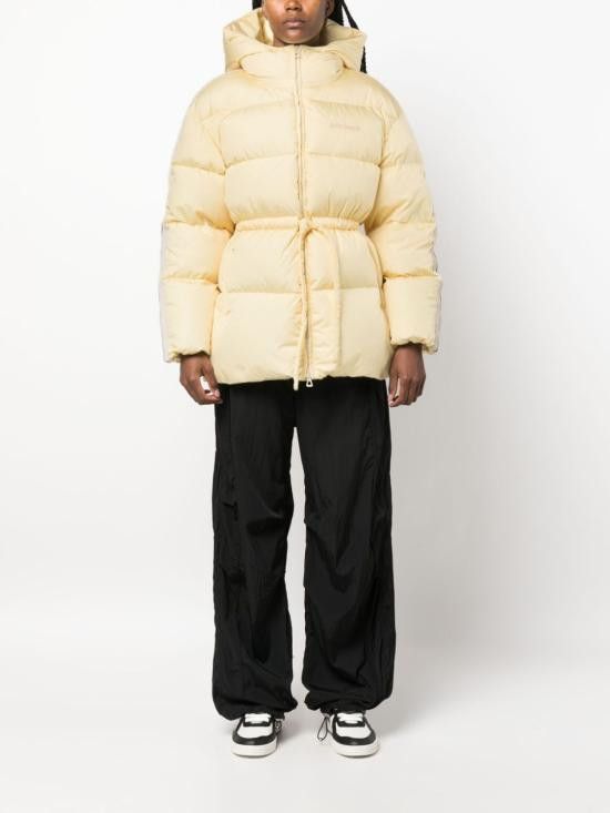 Palm Angels PALM ANGELS Women Bubble Jackets PWED020F23FAB001 0403 Beige Size XS / US 0-2 / IT 36-38 - 2 Thumbnail