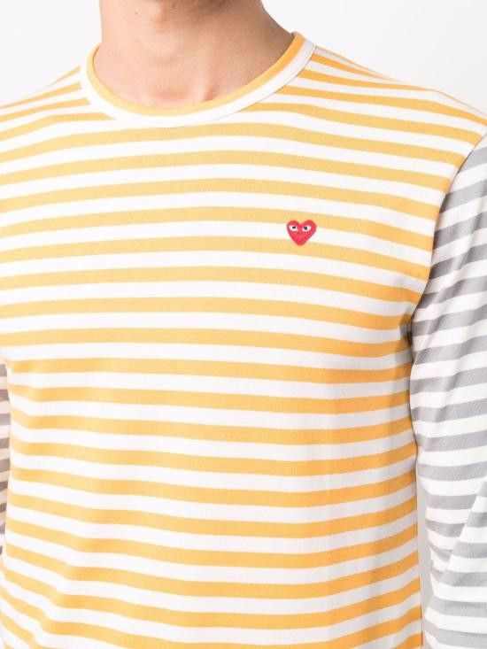 Comme des Garcons COMME DES GARCONS Men T-Shirts P1T318 2 Yellow Size US XL / EU 56 / 4 - 2 Thumbnail