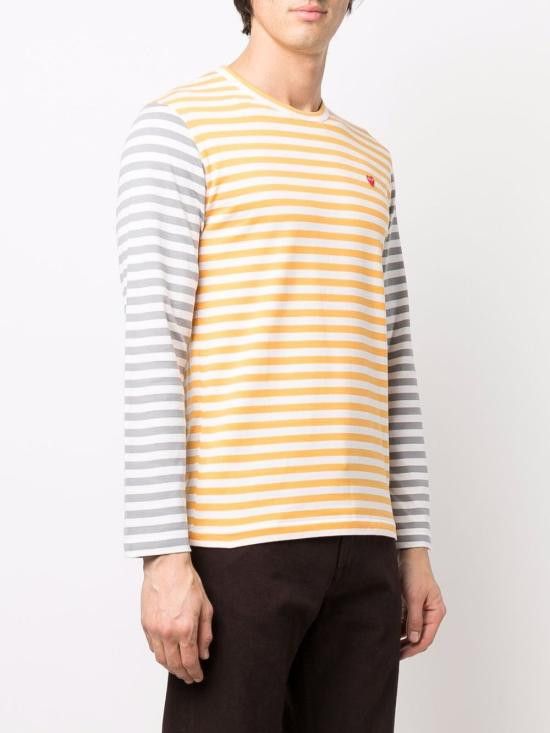 Comme des Garcons COMME DES GARCONS Men T-Shirts P1T318 2 Yellow Size US XL / EU 56 / 4 - 3 Thumbnail