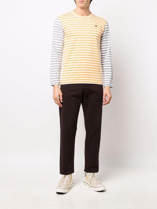 Comme des Garcons COMME DES GARCONS Men T-Shirts P1T318 2 Yellow Size US XL / EU 56 / 4 - 4 Thumbnail