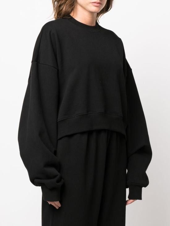WARDROBE.NYC WARDROBE.NYC Women Hoodies W1040R09 BLACK Black Size L / US 10 / IT 46 - 2 Thumbnail