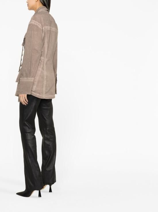 Blumarine BLUMARINE Women Jackets 4J015A N0811 Brown Size XS / US 0-2 / IT 36-38 - 2 Thumbnail